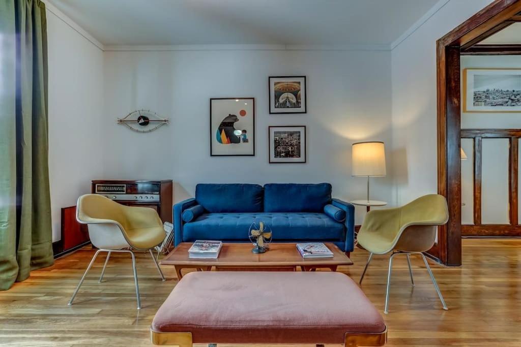 Willa Luxe Mid-Century Styled Historic Townhouse #1 Detroit Zewnętrze zdjęcie