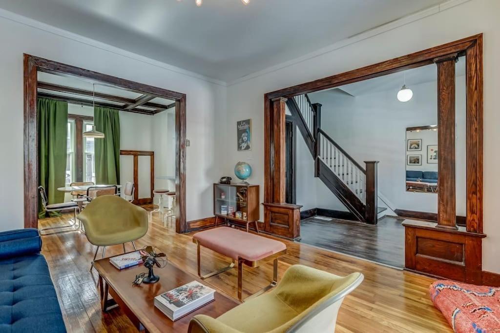 Willa Luxe Mid-Century Styled Historic Townhouse #1 Detroit Zewnętrze zdjęcie